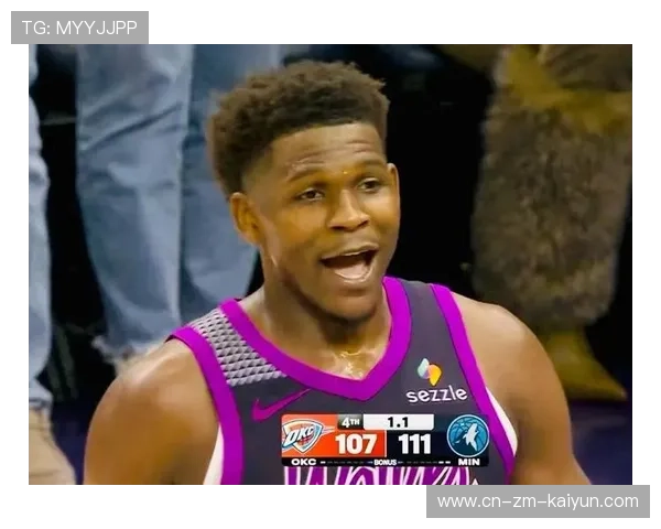 森林狼爆冷击败雷霆，爱德华兹砍下生涯新高，森林狼爱德华兹身体素质